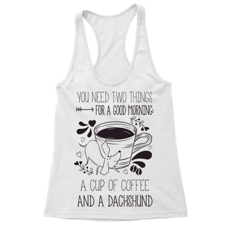Coffee and Dachshund