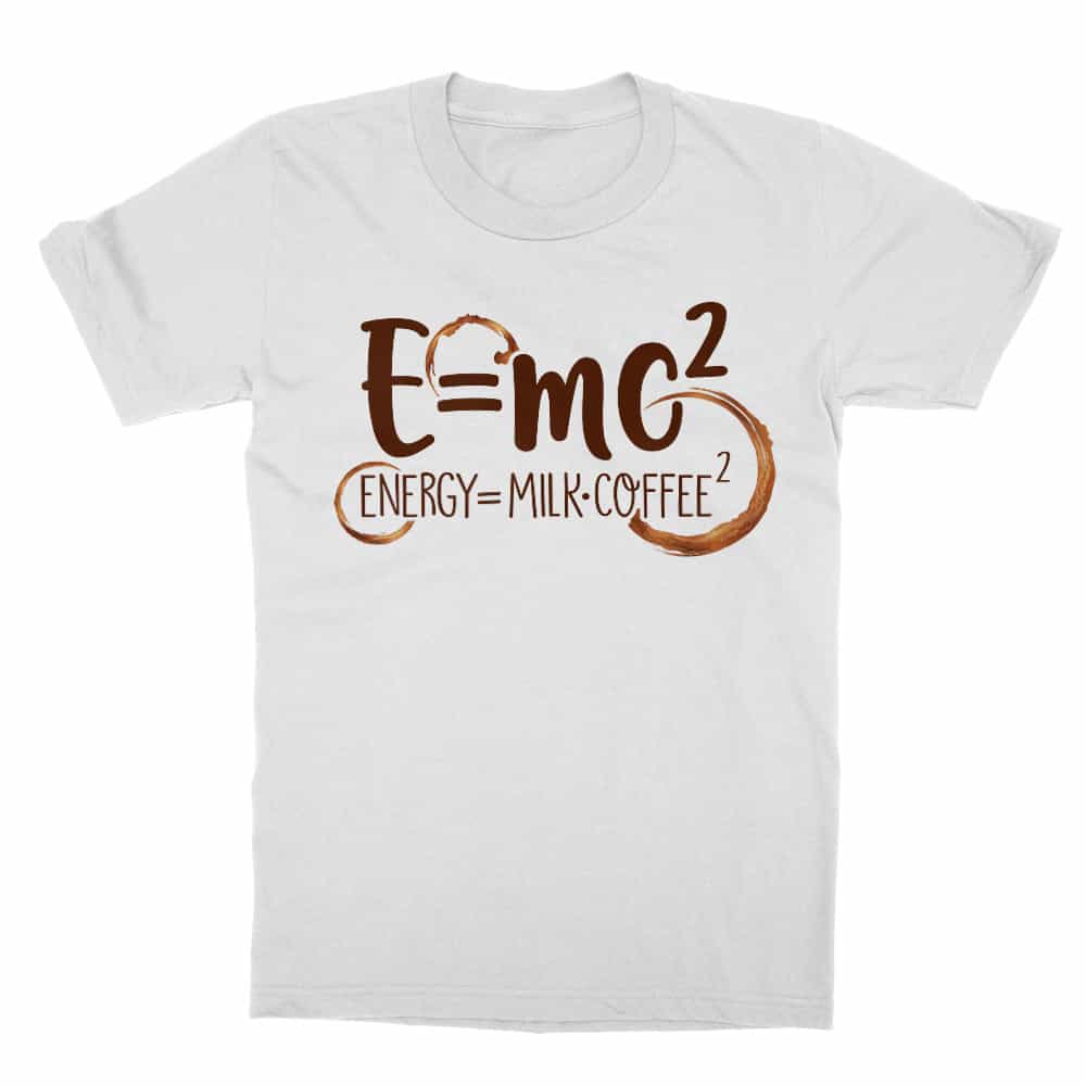 E=mc2 - Coffee Gyerek Póló