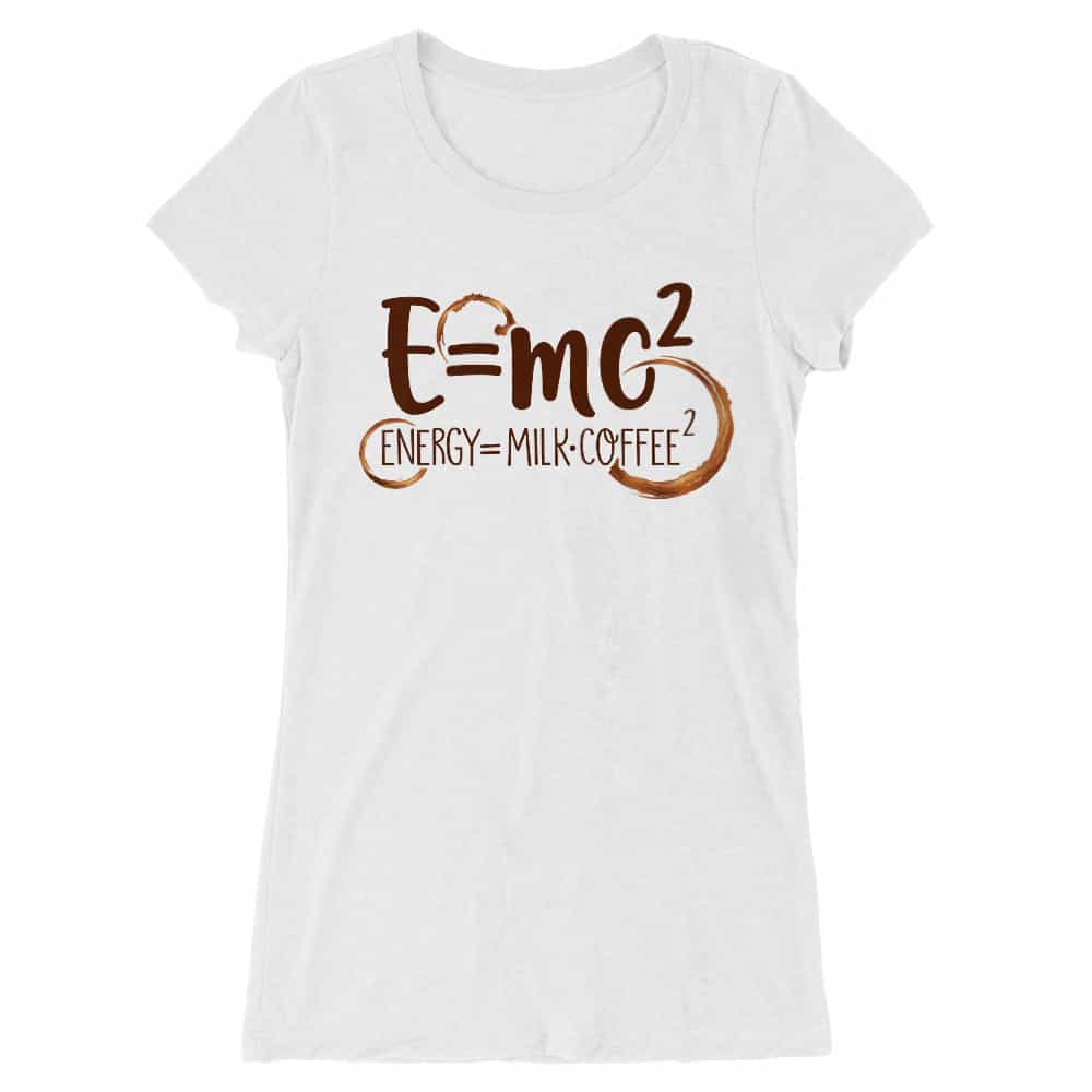 E=mc2 - Coffee Női Hosszított Póló