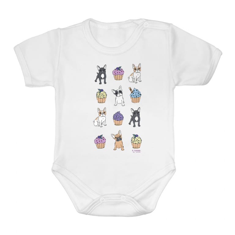 French Bulldogs and Cupcakes - Baba Body