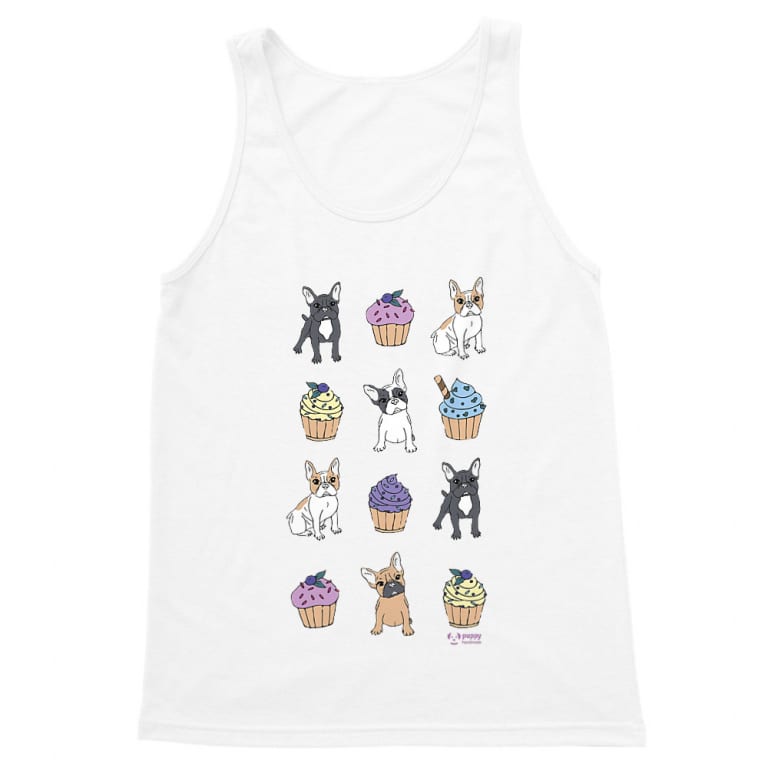 French Bulldogs and Cupcakes - Férfi Trikó