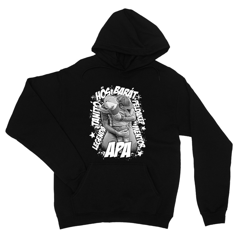 Apa Graffiti Unisex Pulóver