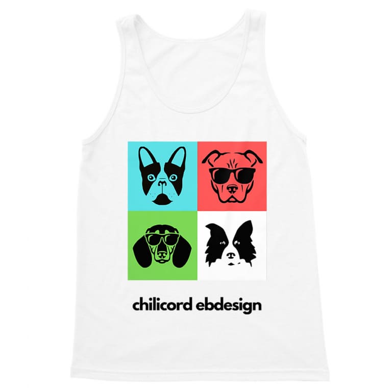 ChiliCord - Dog Head - Férfi Trikó