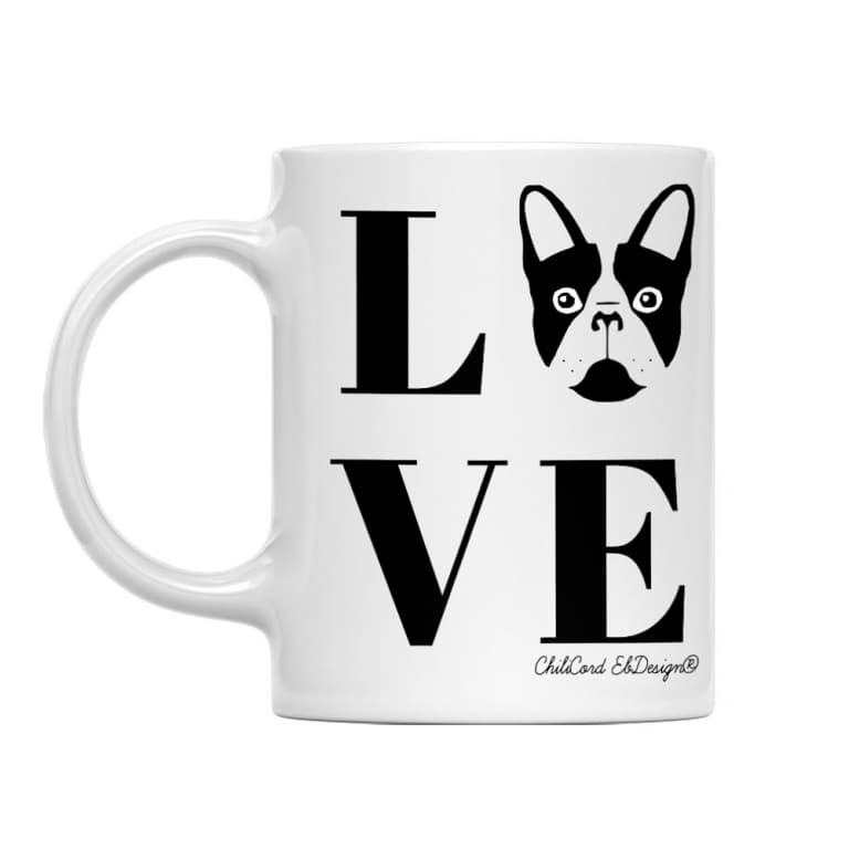 Dog Lover - Francia Bulldog - Bögre