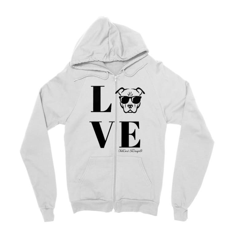 Dog Lover - Staff - Zipzáros Pulóver
