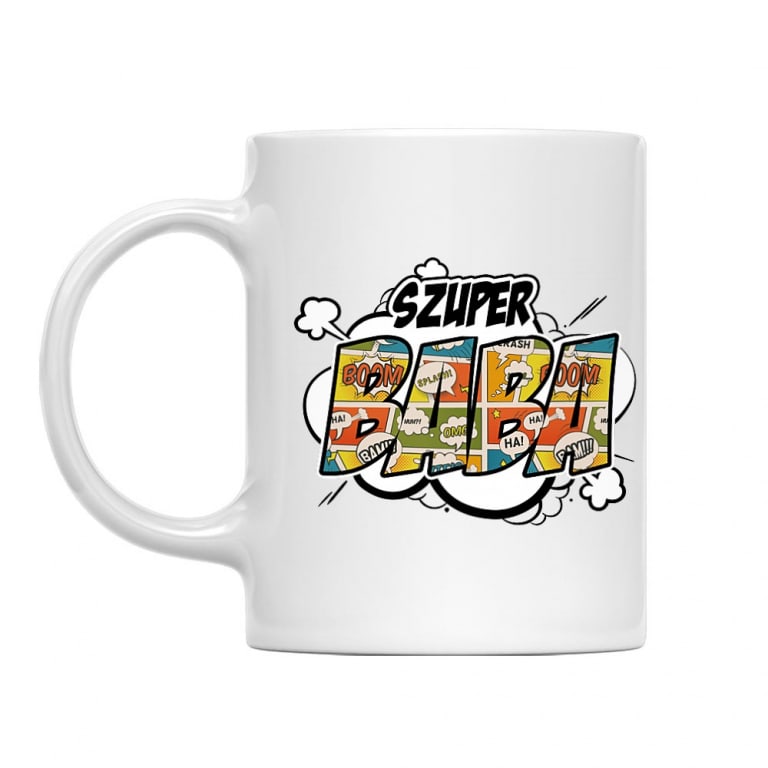 Szuper Baba - Bögre