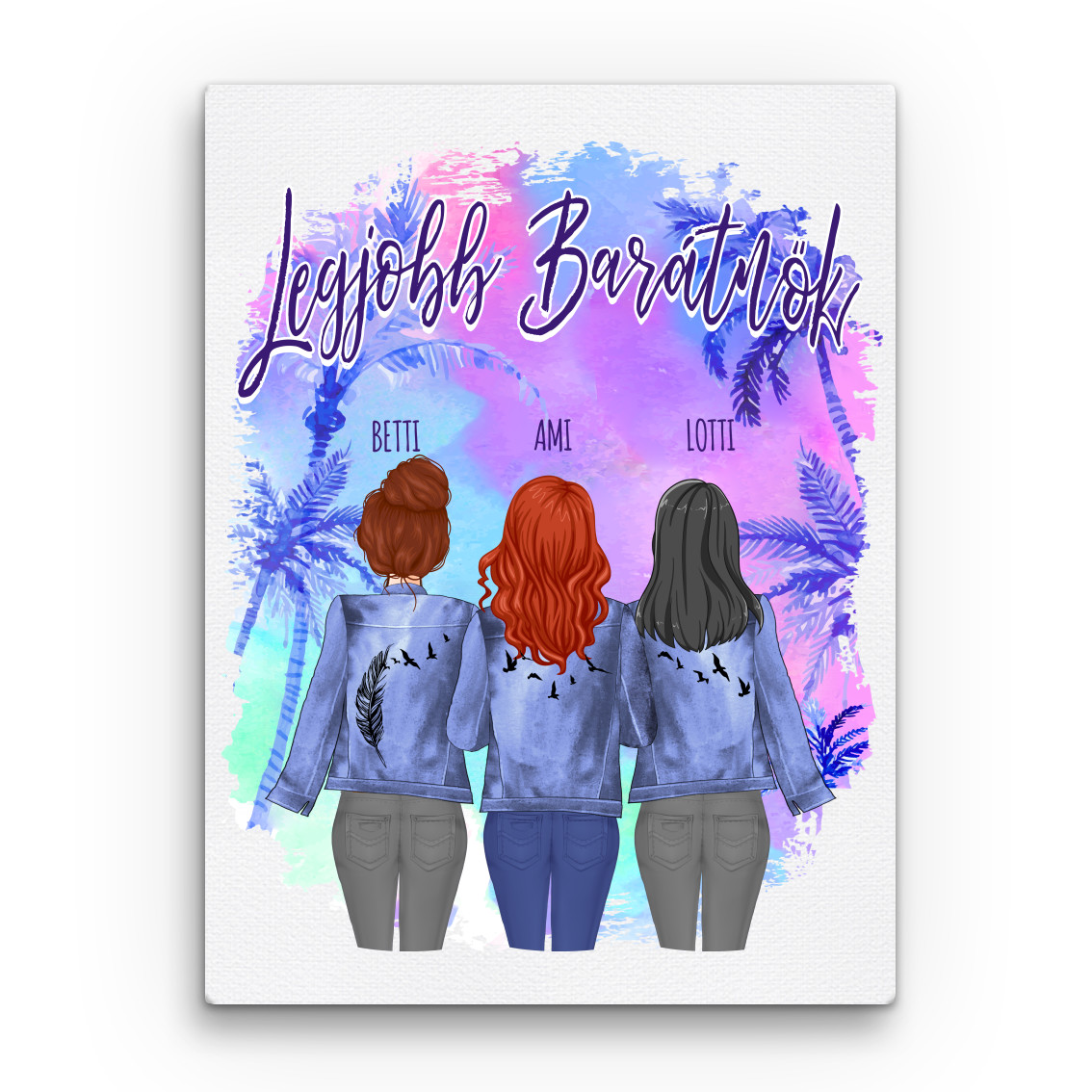 Legjobb barátnők - MyLife Vászonkép