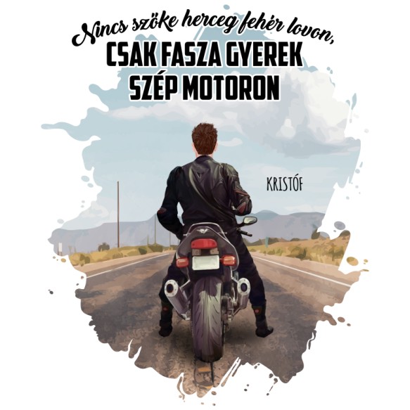Motoros férfi - MyLife Motoros Motoros Motoros Pólók, Pulóverek, Bögrék - Motoros