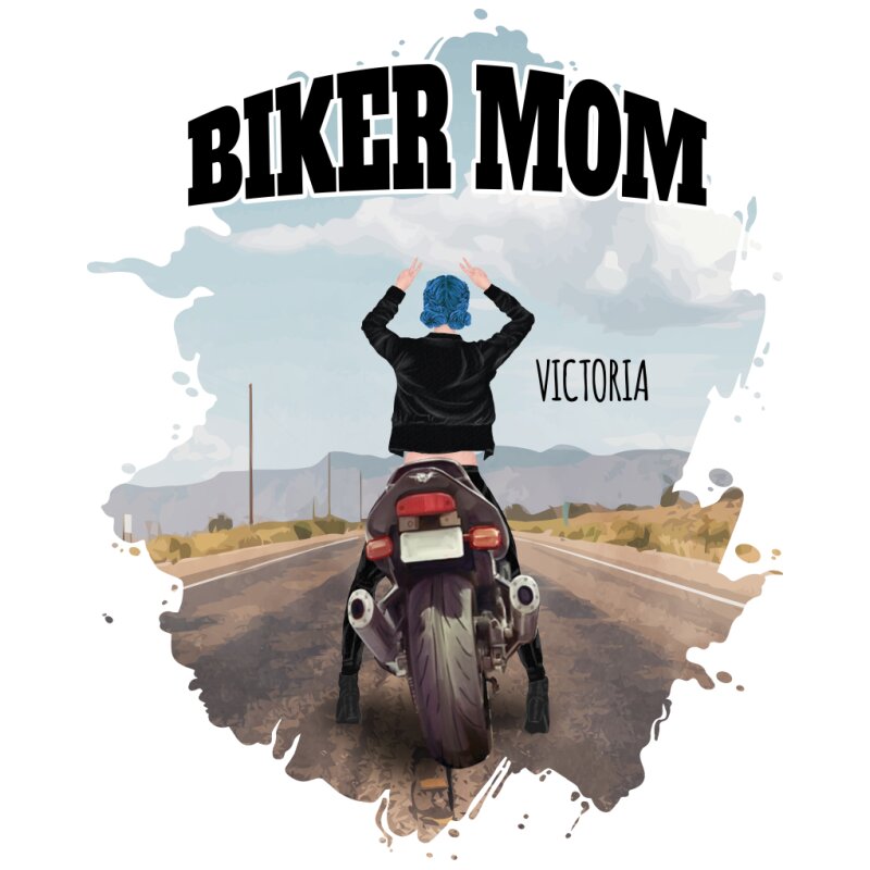 Motorcycle Woman - MyLife