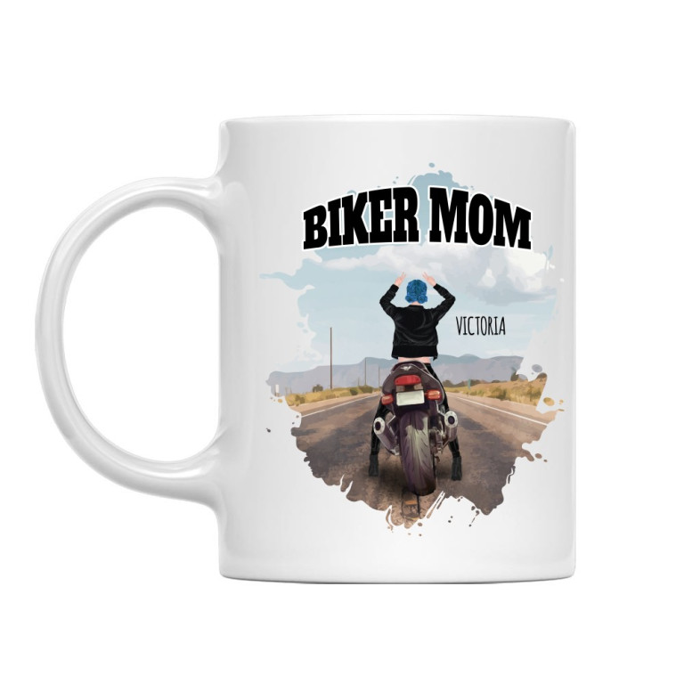 Femeie pe o motocicletă - MyLife