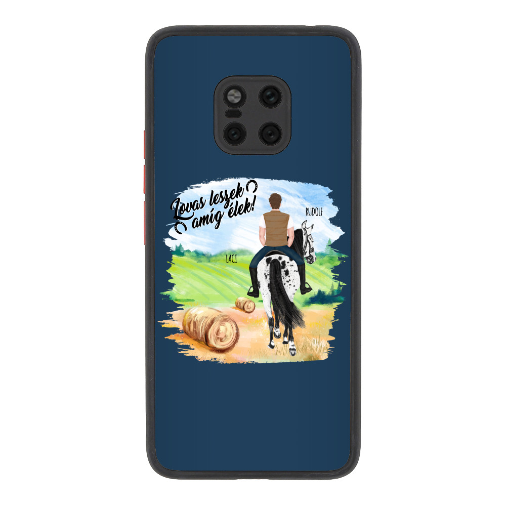 Lovas férfi nyári mezőn - MyLife Huawei Telefontok