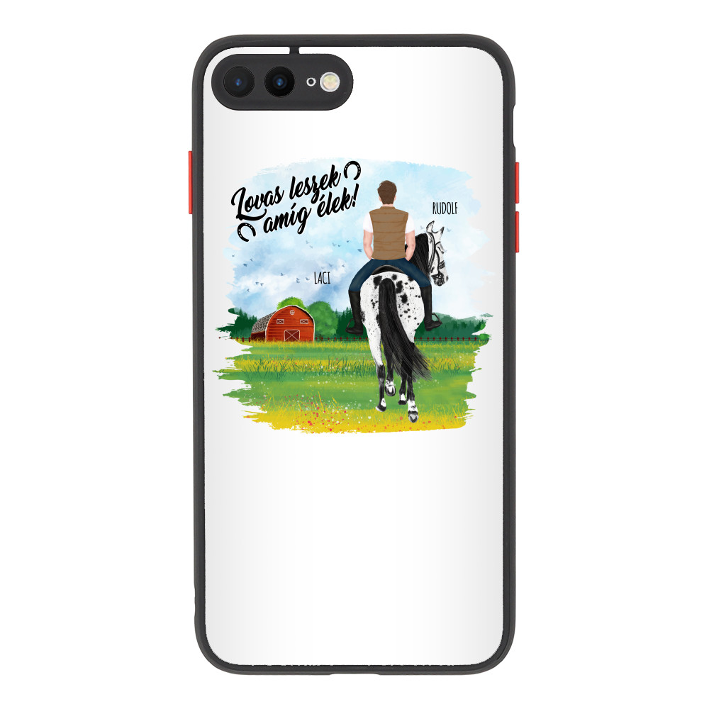 Lovas férfi tavaszi mezőn - MyLife Apple iPhone Telefontok