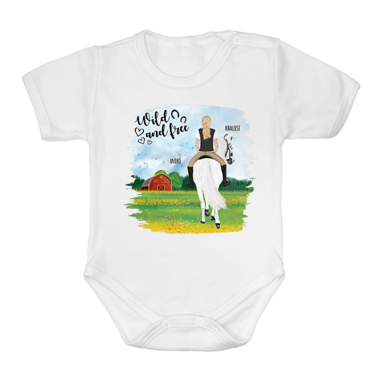 Lovas nő tavaszi mezőn - MyLife - Baba Body