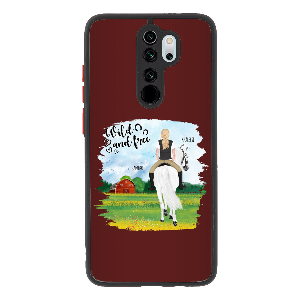 Lovas nő tavaszi mezőn - MyLife Xiaomi Telefontok