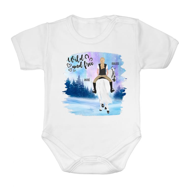 Lovas nő téli tájon - MyLife - Baba Body