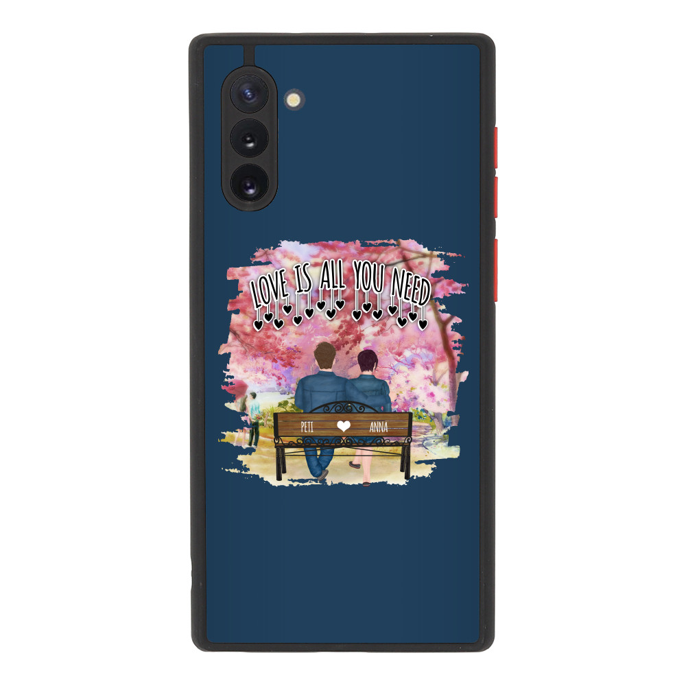Pár a parkban tavasszal - Mylife Samsung Telefontok