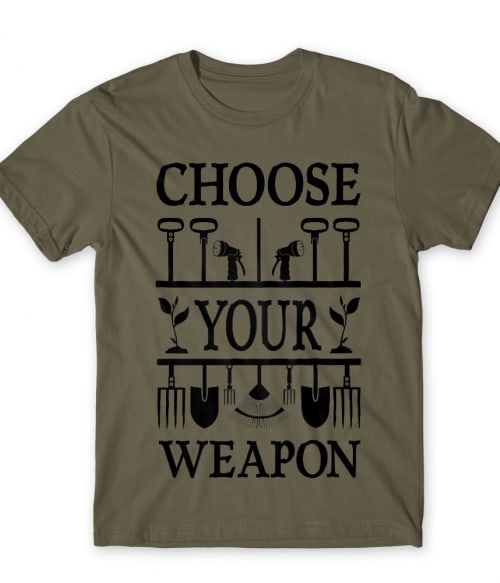 Choose Your Weapon Kertész Póló - Munka