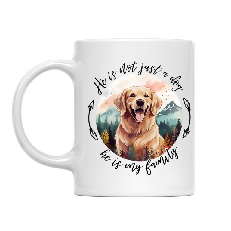 My family - golden retriever