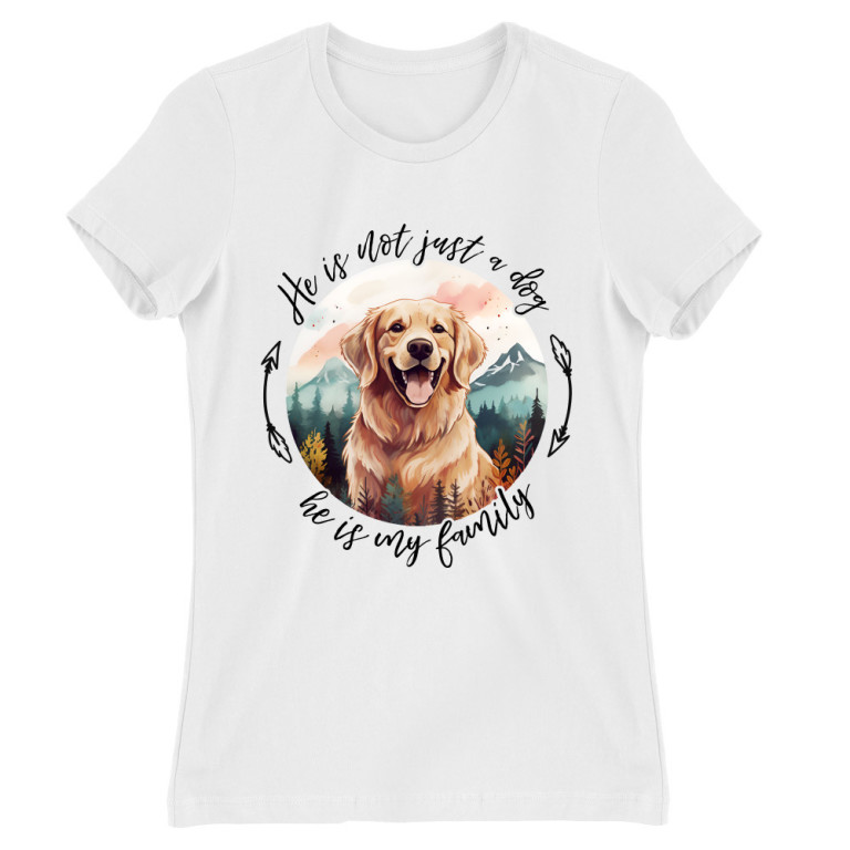 My family - golden retriever