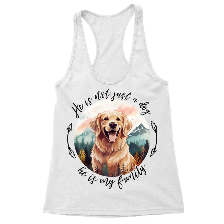 My family - golden retriever