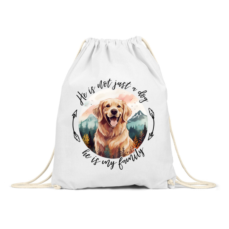 My family - golden retriever