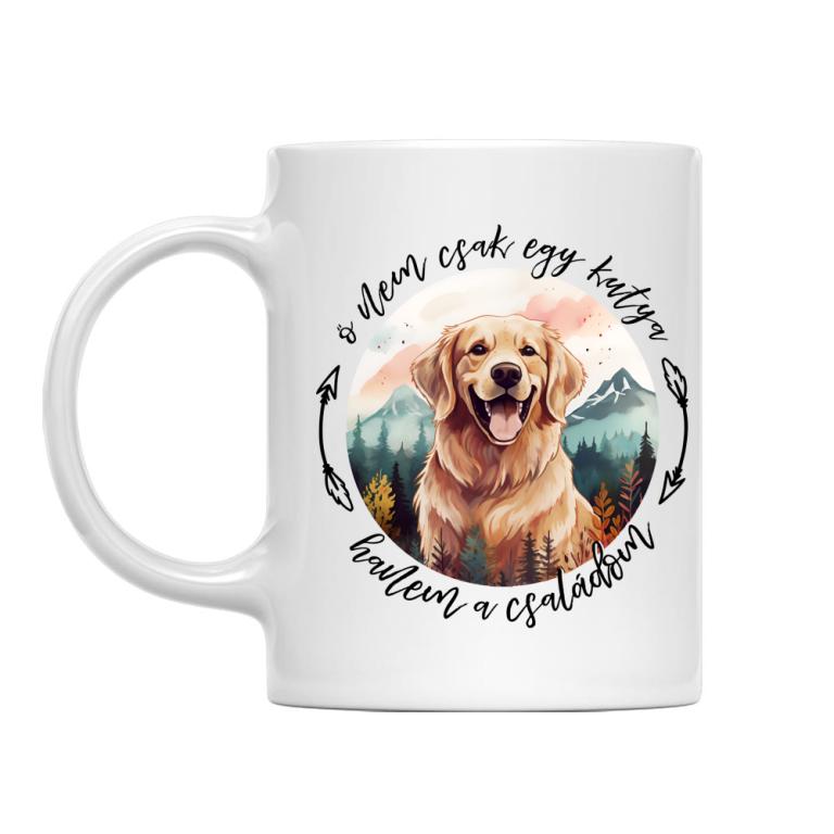 Ő a családom - golden retriever