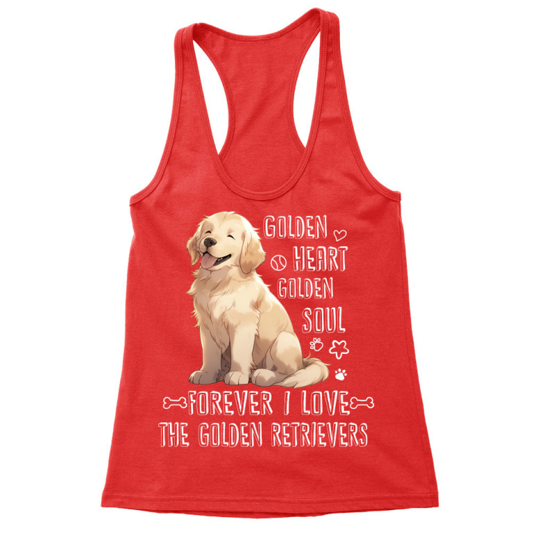 Heart and soul - golden retriever