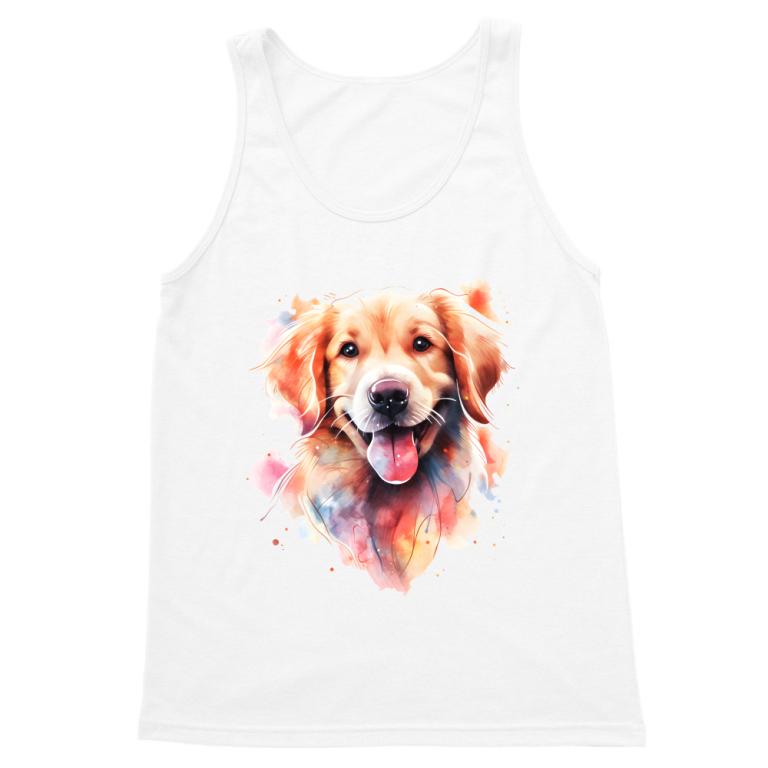Golden retriver watercolor
