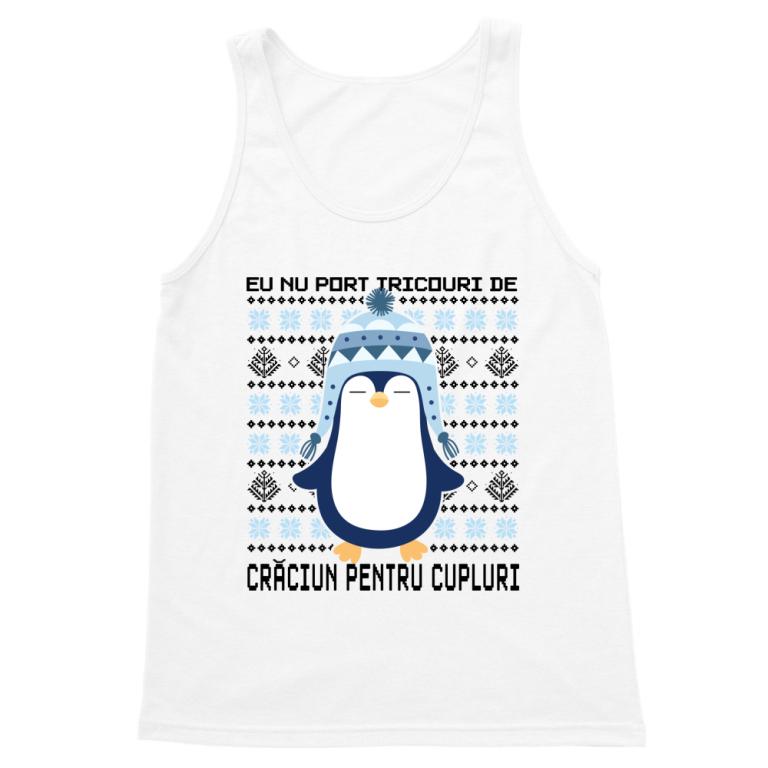 Tricou pentru cupluri băiat pinguin