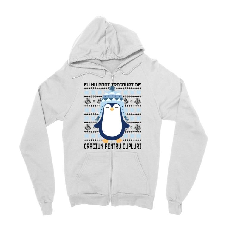 Tricou pentru cupluri băiat pinguin