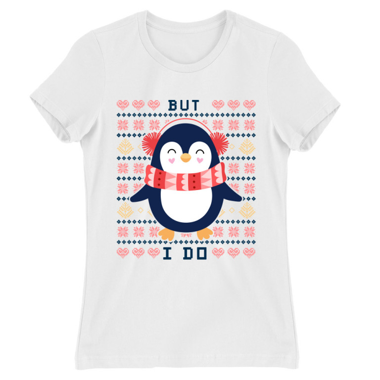 Couple tee penguin girl