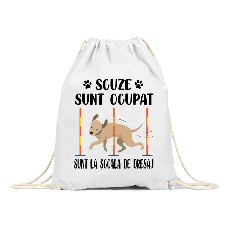 Scuze, sunt la școala de dresaj