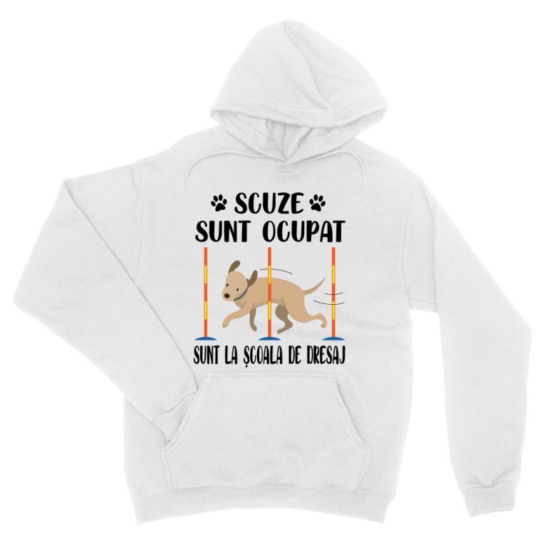 Scuze, sunt la școala de dresaj