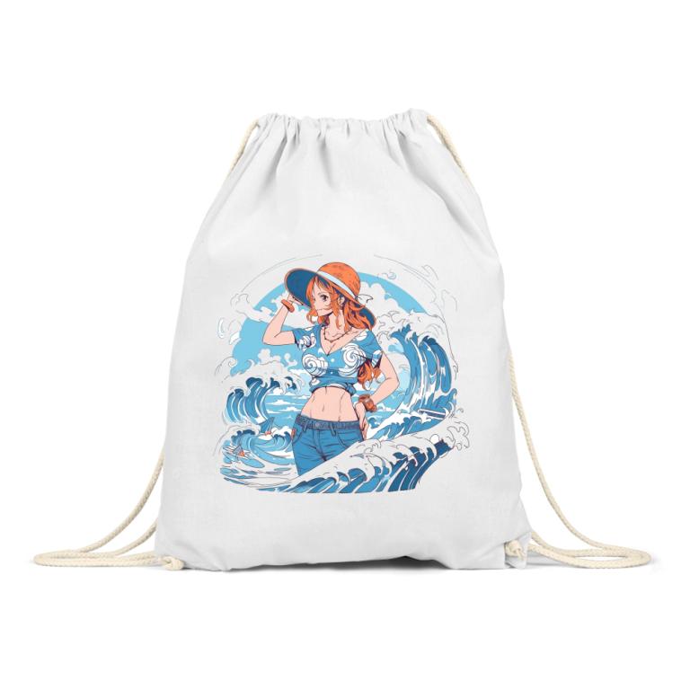 Nami with waves