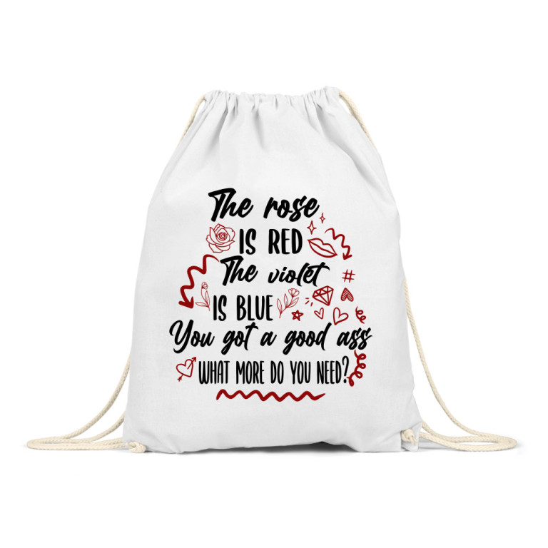 The roses are red
