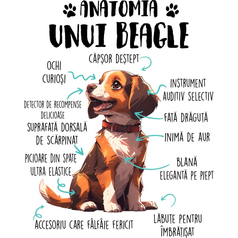 Anatomia unui beagle