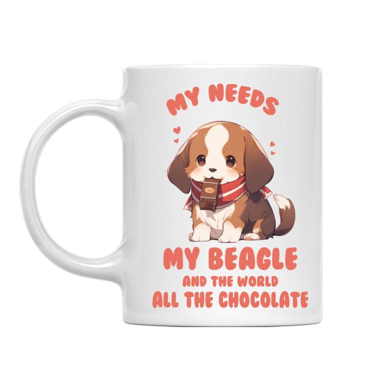 Beagle and chocolate