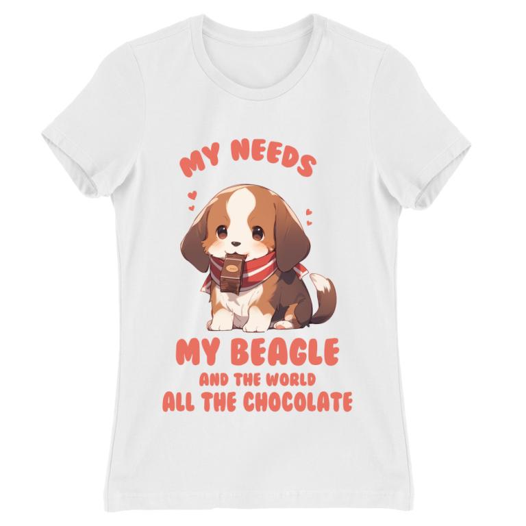 Beagle and chocolate