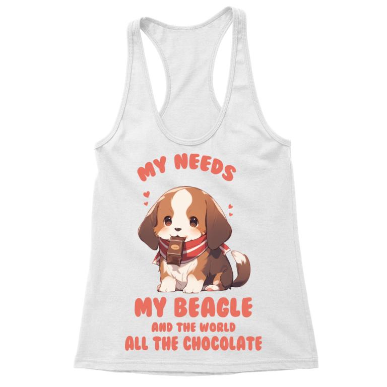 Beagle and chocolate