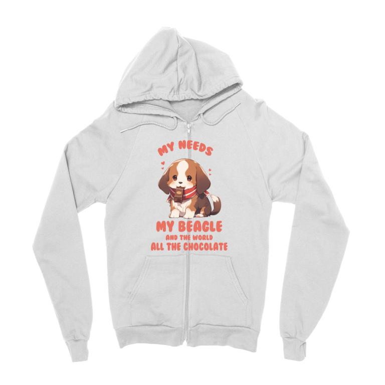 Beagle and chocolate