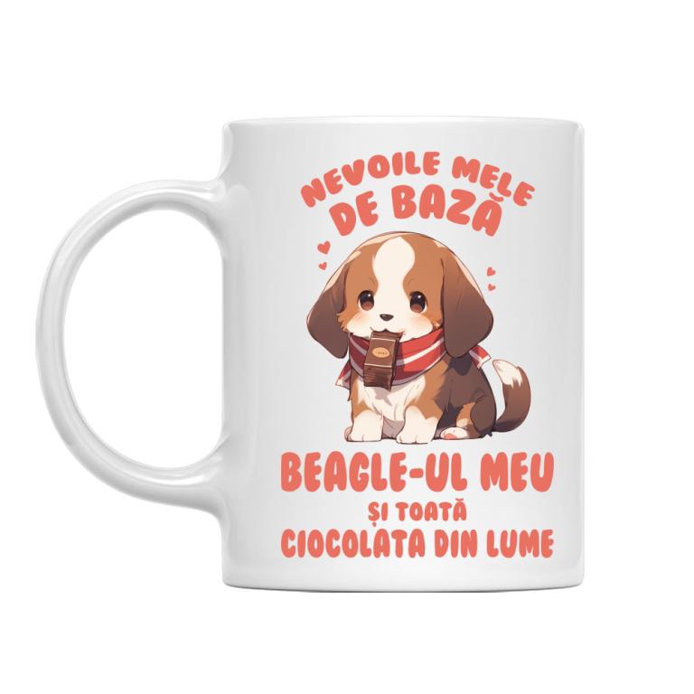 Beagle și ciocolată