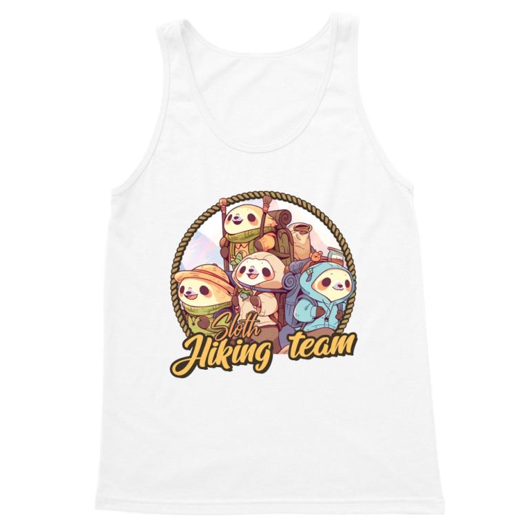 Sloth hiking team logo