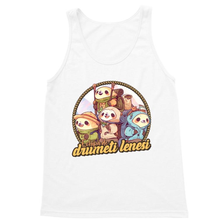 Echipa de drumeți leneși logo - Tricou pentru bărbați