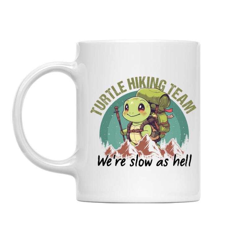 Turtle hiking team