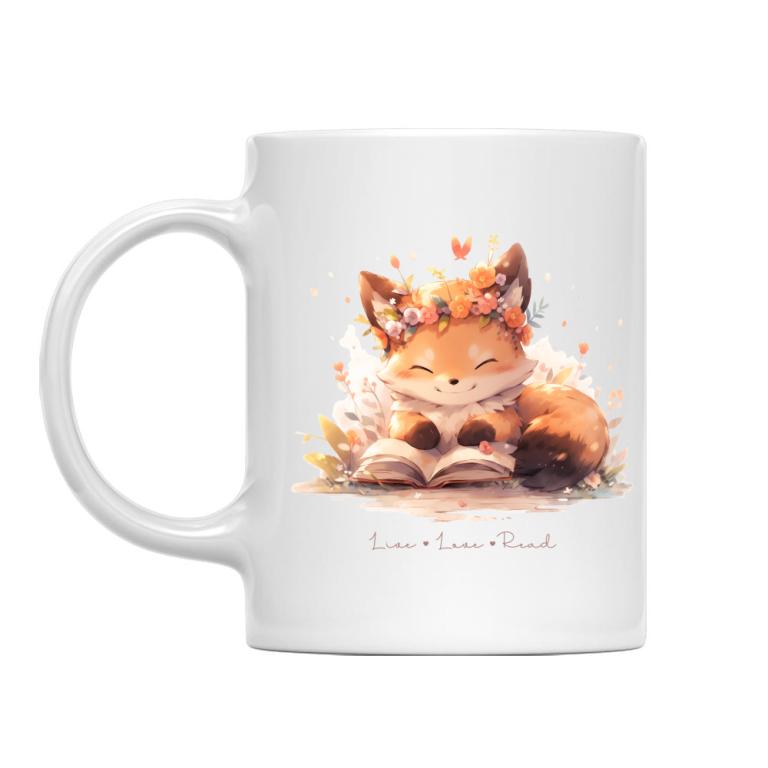 Live, Love, Read - fox
