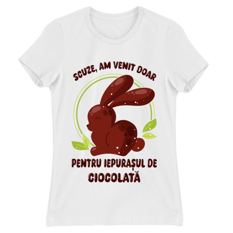 Am venit pentru iepurașul de ciocolată - Femei tricouri
