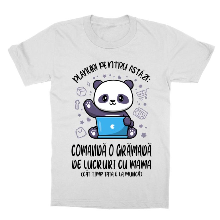 Comandă lucruri cu mama - Tricou pentru copii