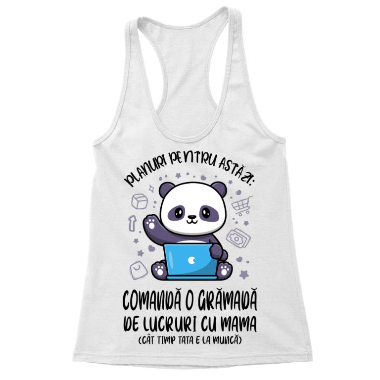 Comandă lucruri cu mama - Tricou pentru femei
