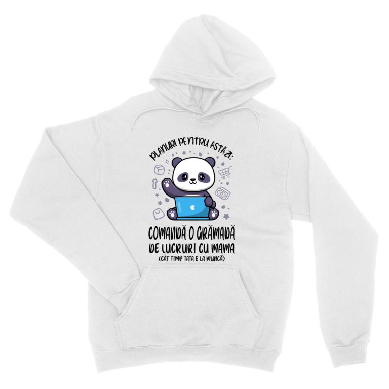 Comandă lucruri cu mama - Hanorac unisex