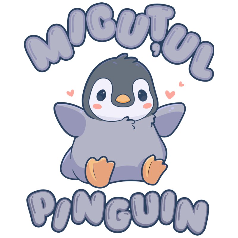 Micuțul pinguin - Design preview